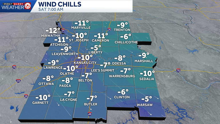 Snow likely | Dangerously cold wind chills this weekend prompt extreme ...