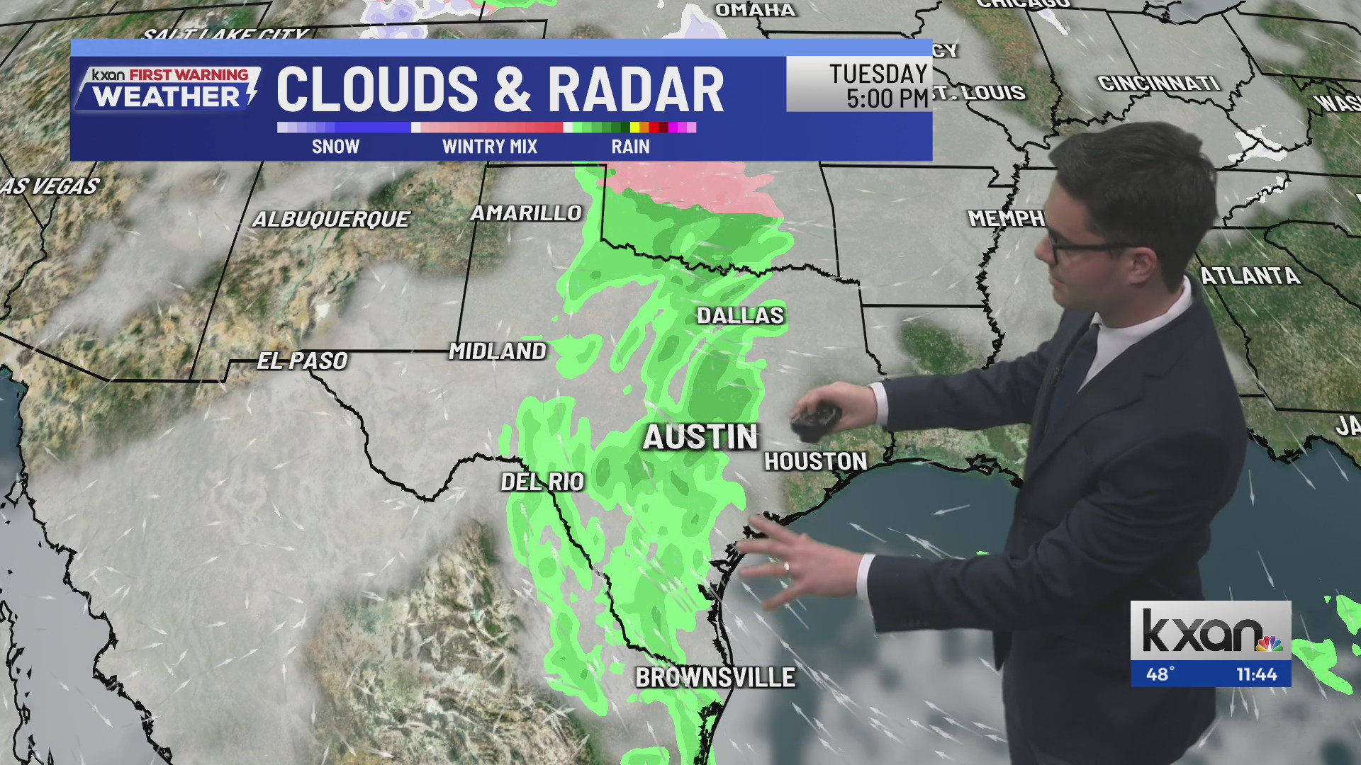 Freezing temps overnight, cold front arrives Thursday | KXAN weather ...