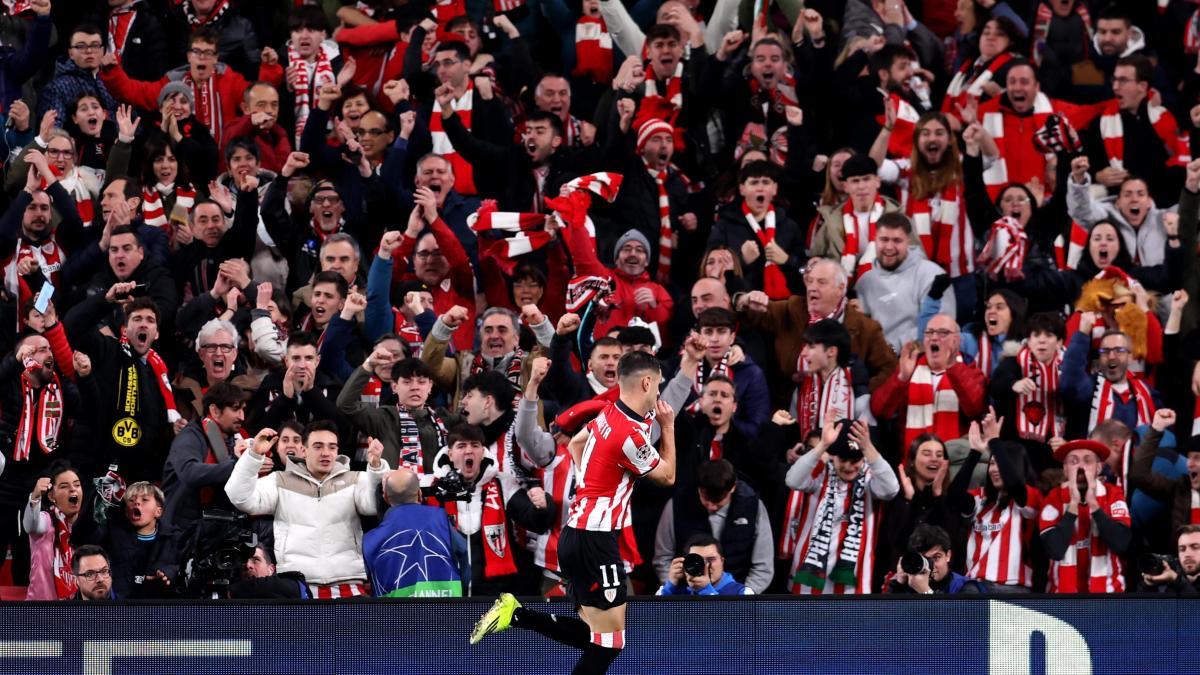Guruzeta acerca al Athletic a la siguiente ronda de la Champions