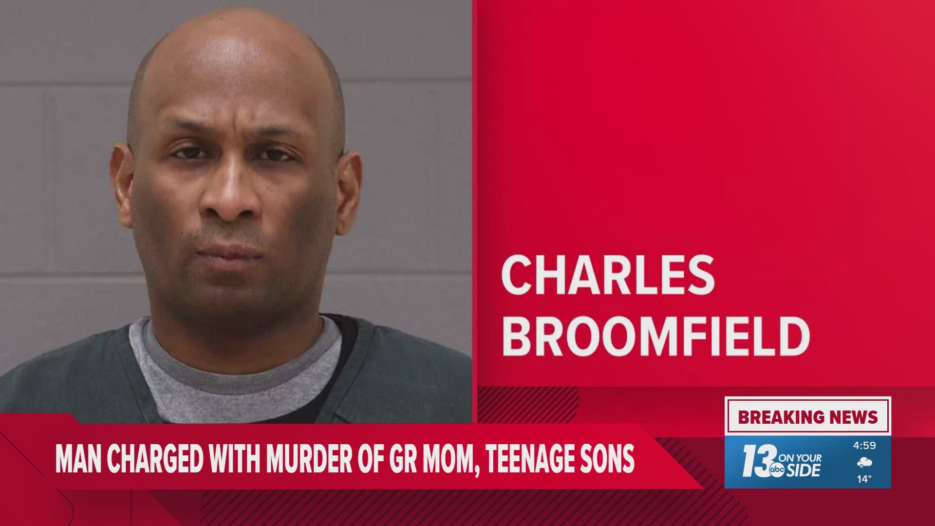 Man charged with murder in Grand Rapids triple homicide