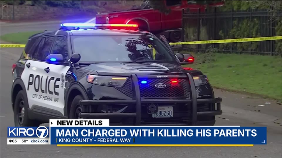 Video: Man charged with killing his parents