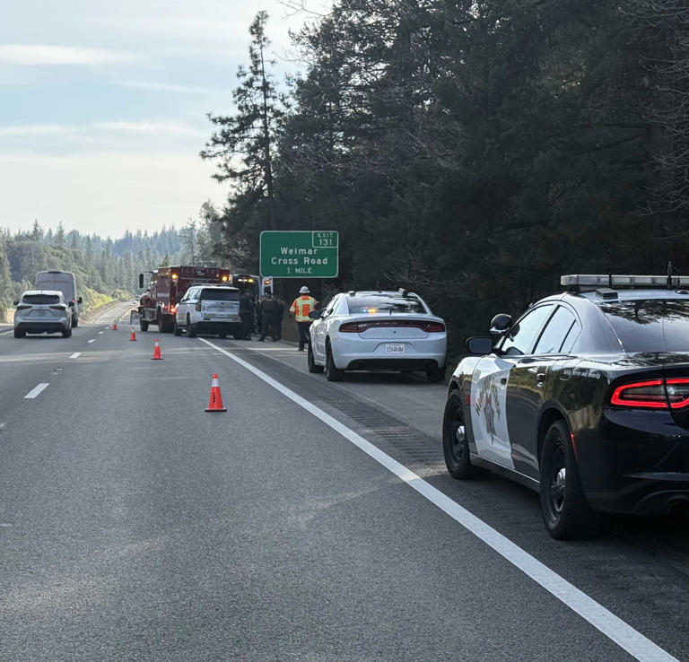 Man, woman dead in crash along I-80 in Placer County, CHP says