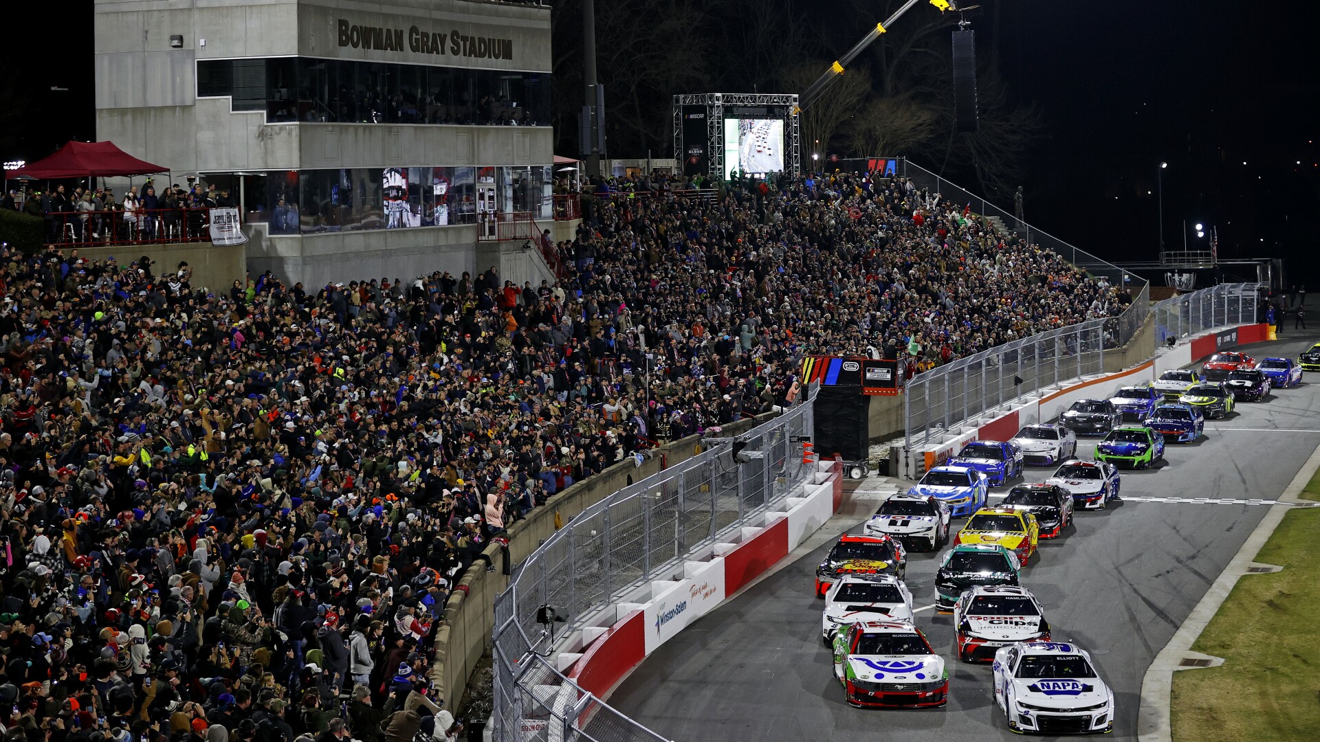 Updated: Weather forecast, weekend schedule, TV info for NASCAR Clash at Bowman Gray Stadium<br><br>