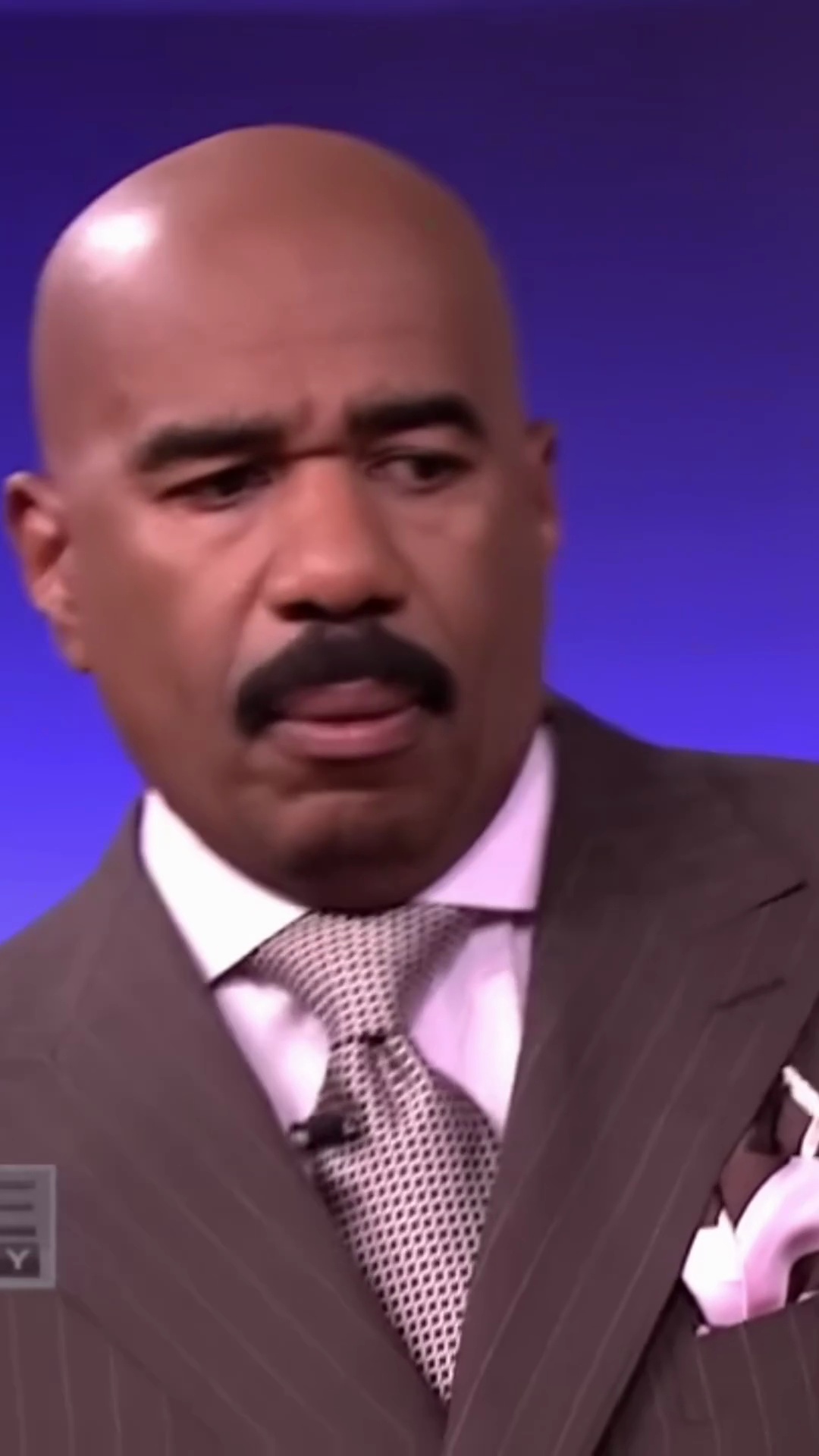 Steve Harvey tells “Whistle Girl” why she’s single