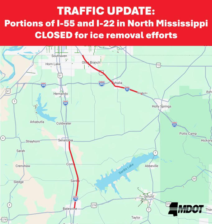 Mississippi winter storm death toll rises to 10