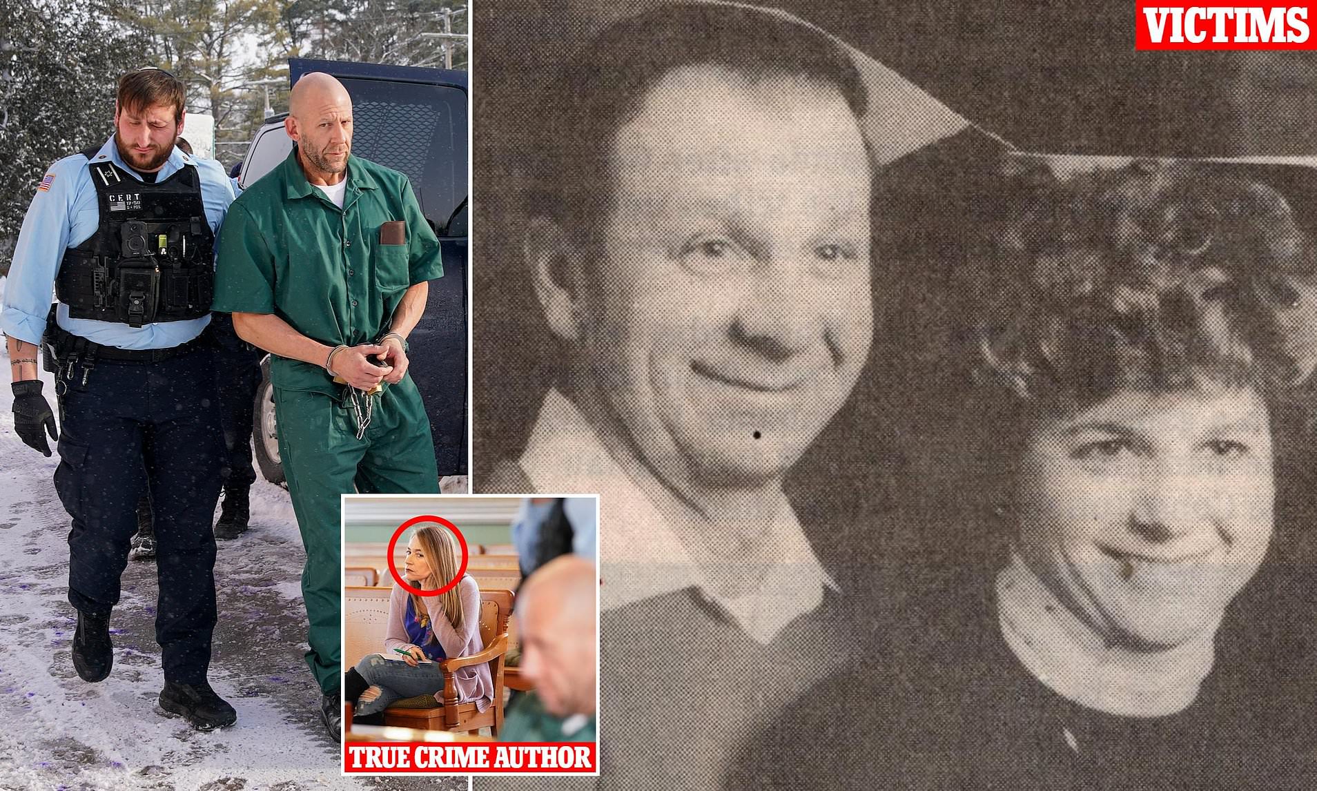Double killer who tried to escape prison in a coffin is seen in public ...