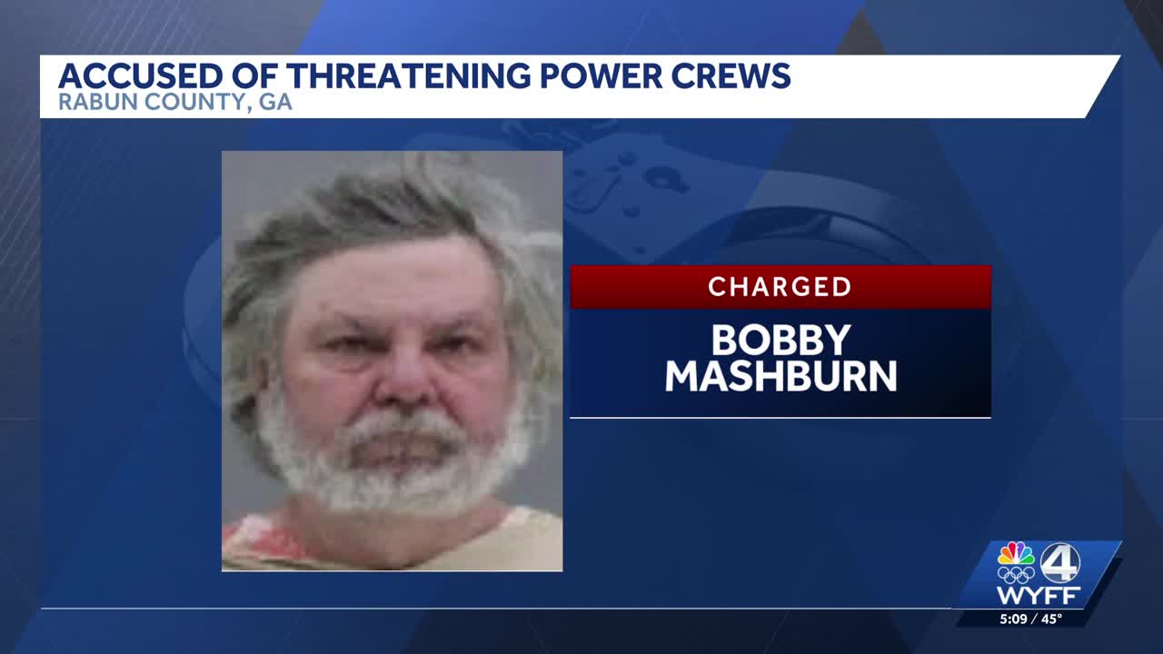 Man accused of threatening, shooting at crews working to restore power ...