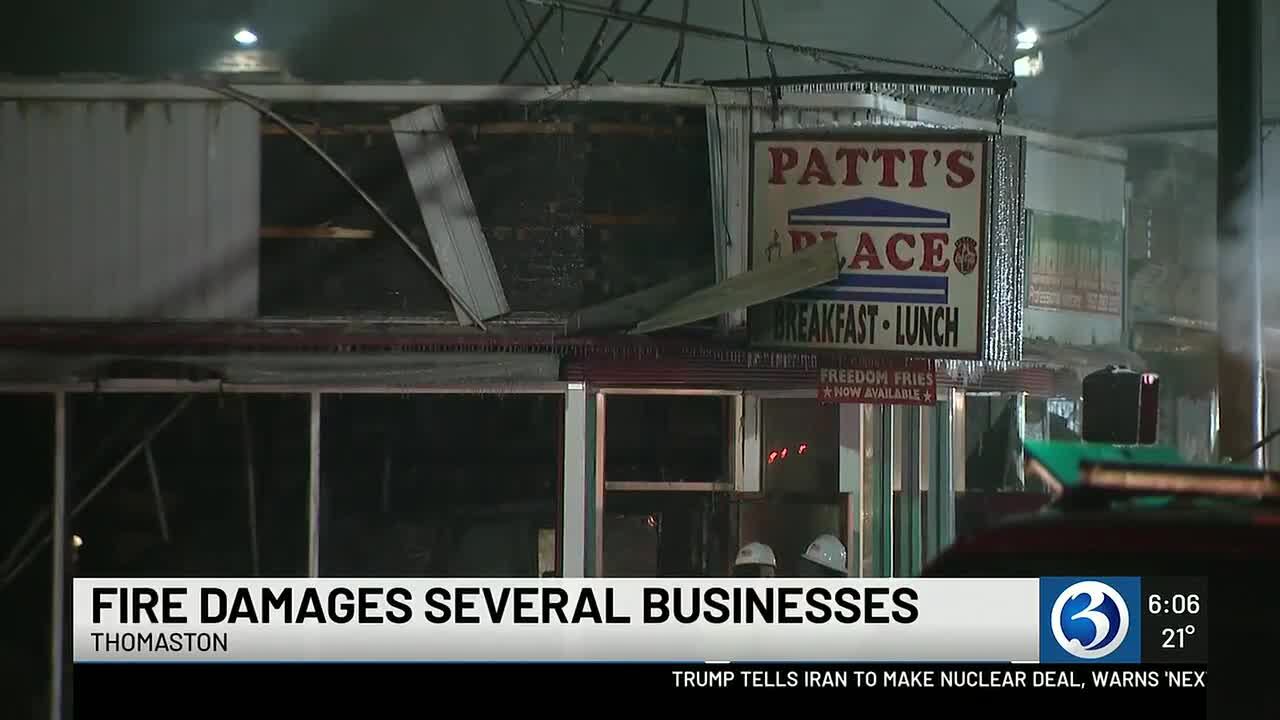 Fire destroys beloved Thomaston restaurant Patti’s Place
