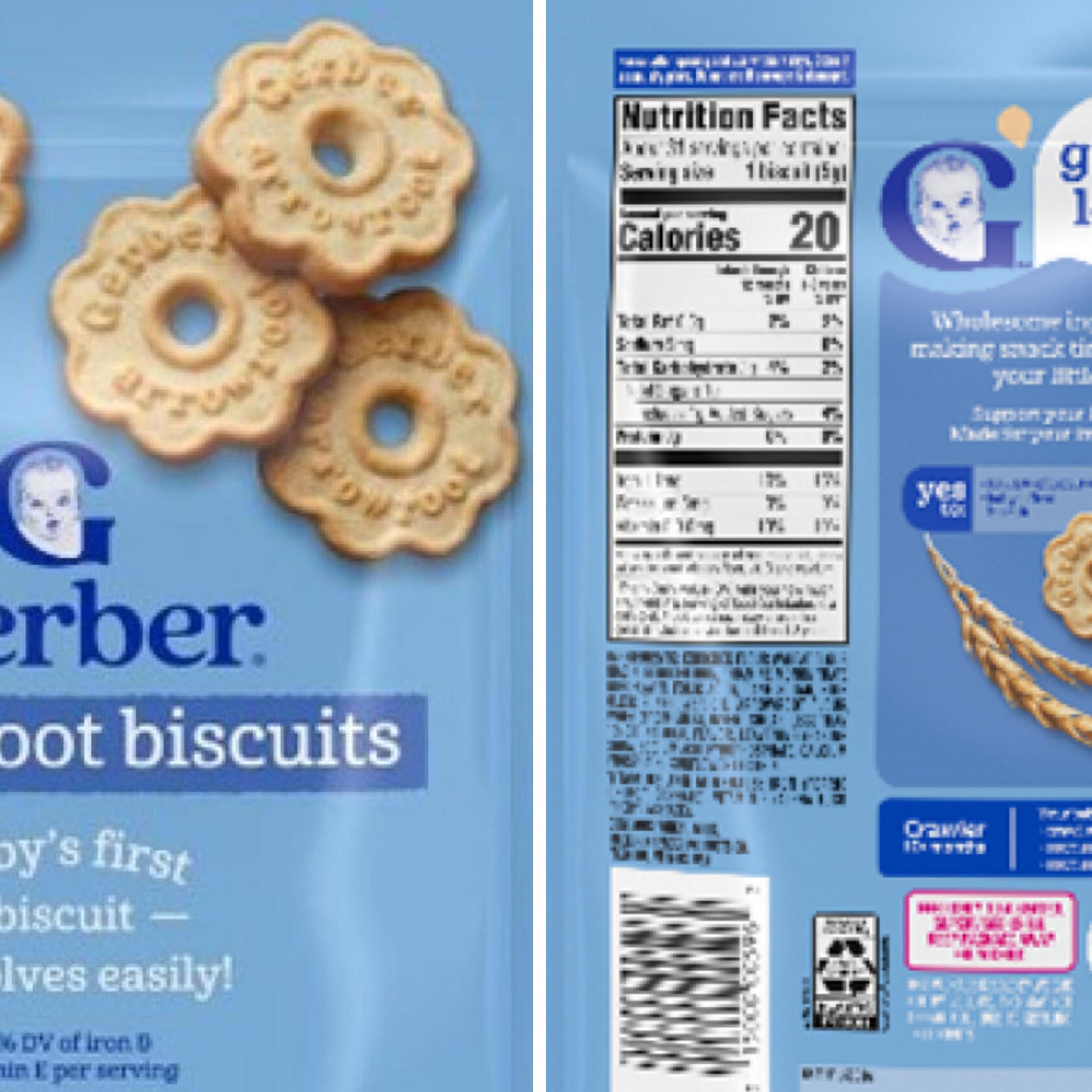 Gerber recalls some arrowroot biscuits over potential plastic, paper pieces