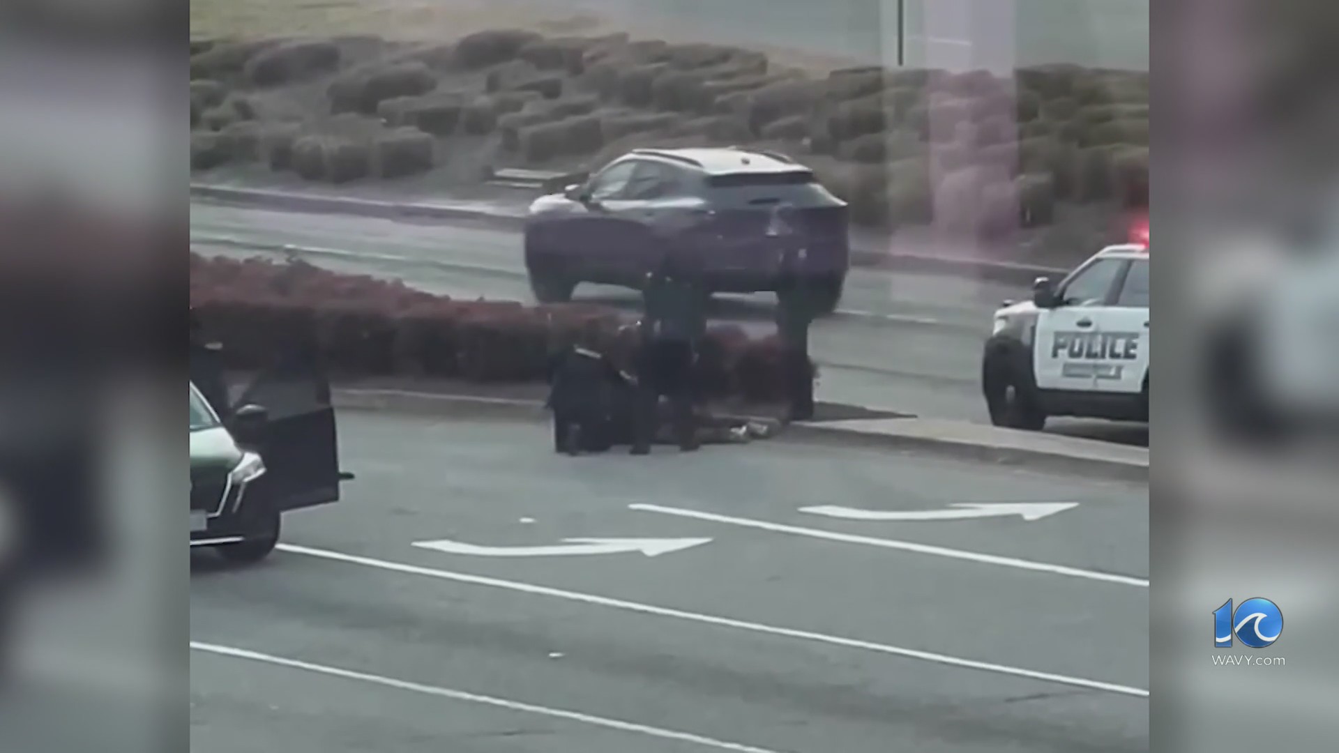 Larceny suspect shot by Suffolk police officer, arrested after multi ...
