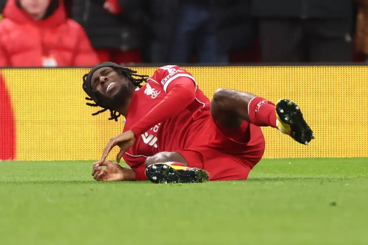 Arne Slot confirms Jeremie Frimpong injury timeline