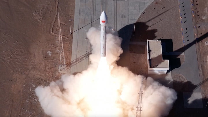 China's Lijian-1 rocket launches two technical experiment satellites