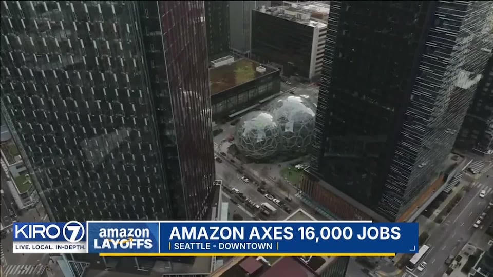 Video: Amazon axes 16,000 jobs<br><br>