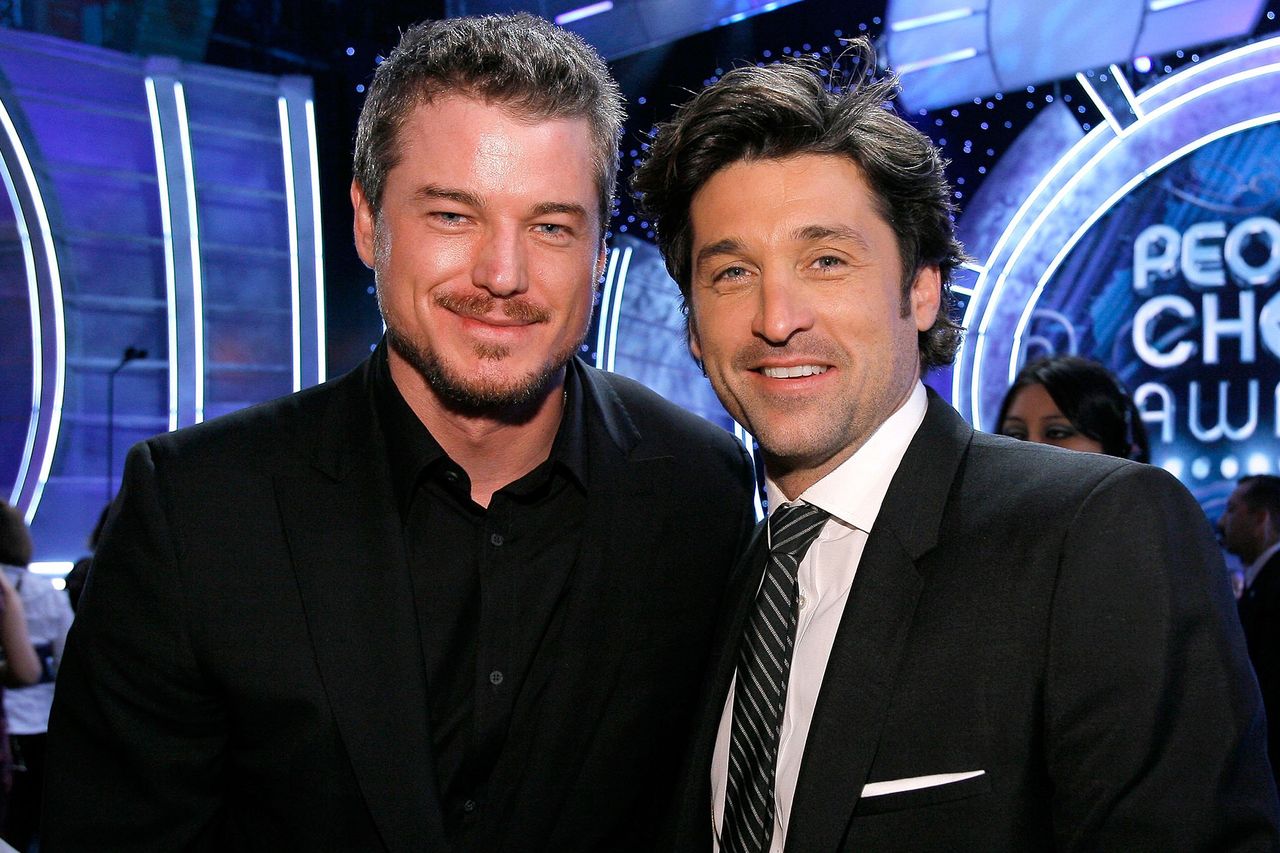 Eric Dane and Patrick Dempsey at the People's Choice Awards in 2007 Vince Bucci/Getty