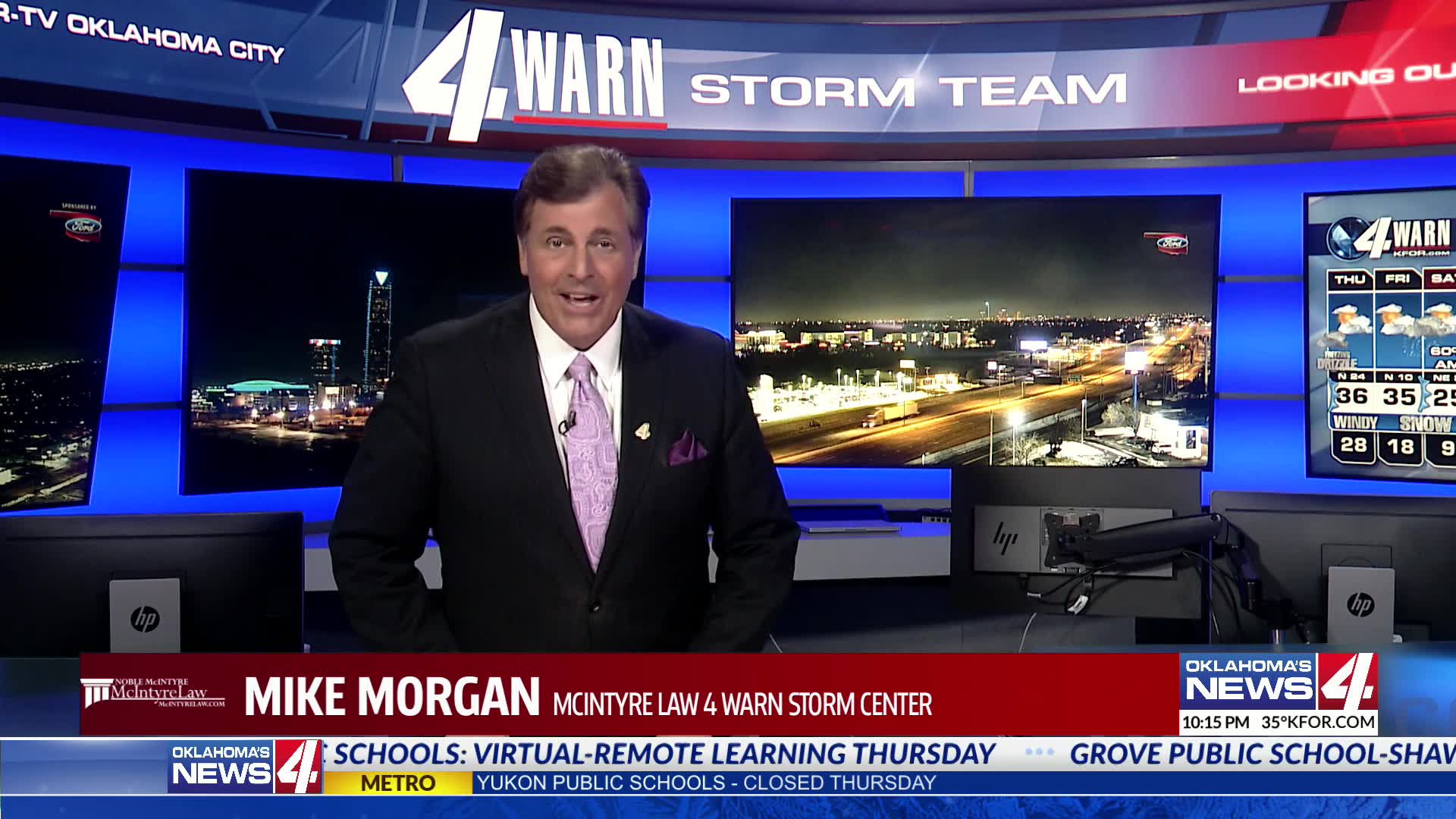 Mike Morgan at 10PM Wednesday tracking another Arctic blast, but also ...