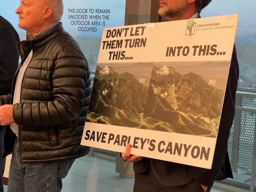 Millcreek residents sound off on new Parley’s Canyon mining permit<br><br>