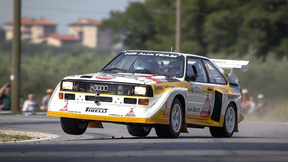 Audi Quattro S1 legendary engine sounds