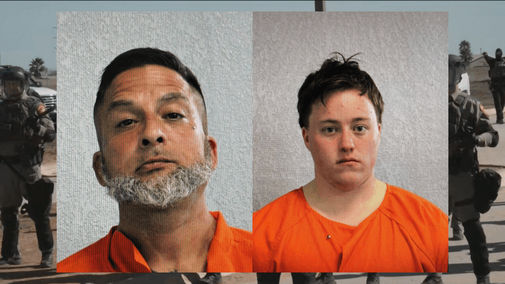 Two protestors arrested after allegedly throwing plastic bottles at law ...