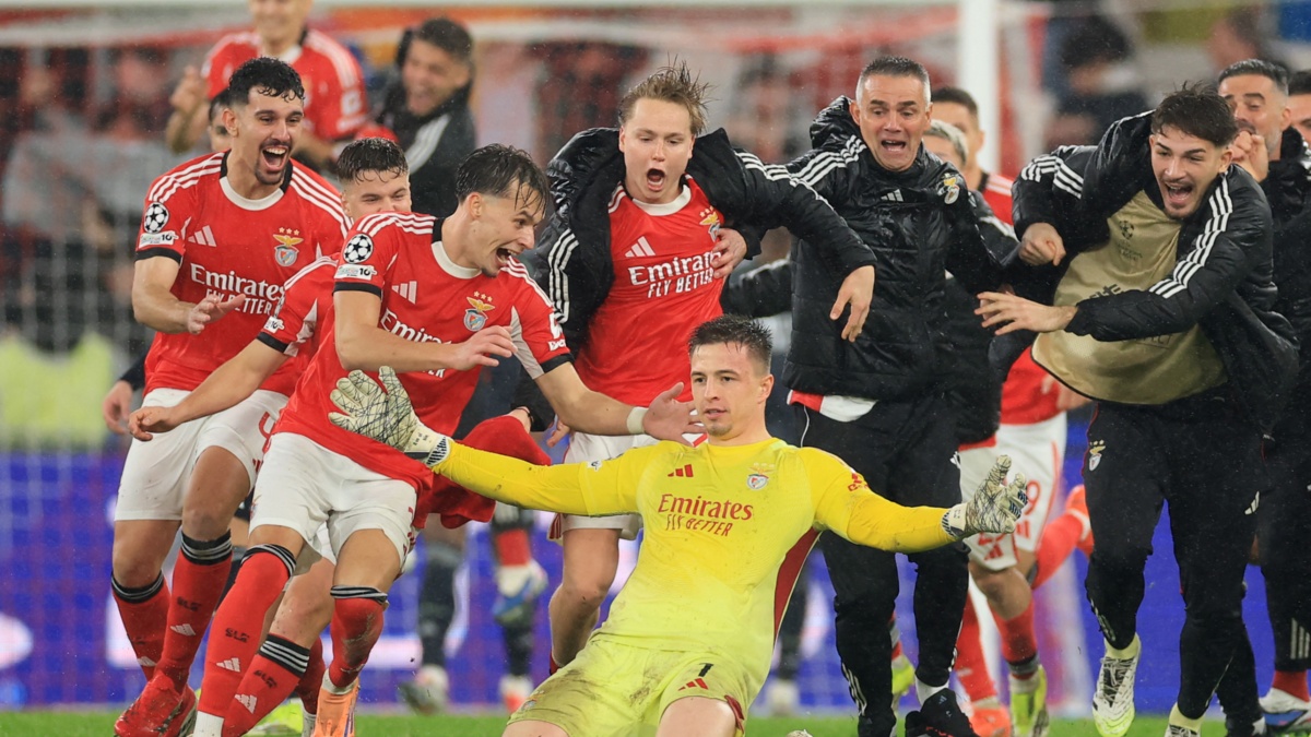 Trubin, héroe inesperado: Benfica vence 4-2 al Real Madrid y avanza en ...