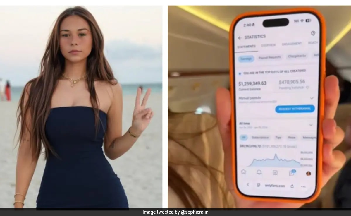 OnlyFans creator Sophie Rain claims she earned 101 million "I have no
