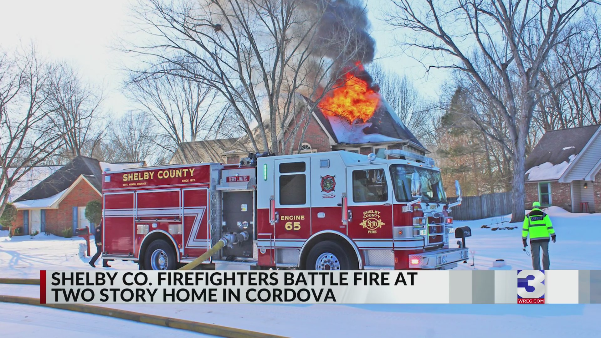 Firefighters investigate Cordova house fire