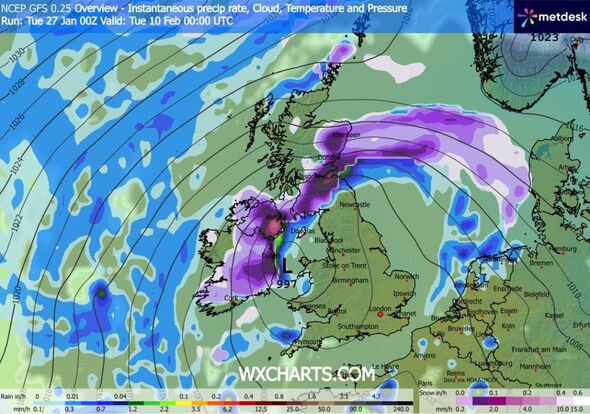 Snow forecast maps show huge 'Beast from the East' burying 52 UK cities ...