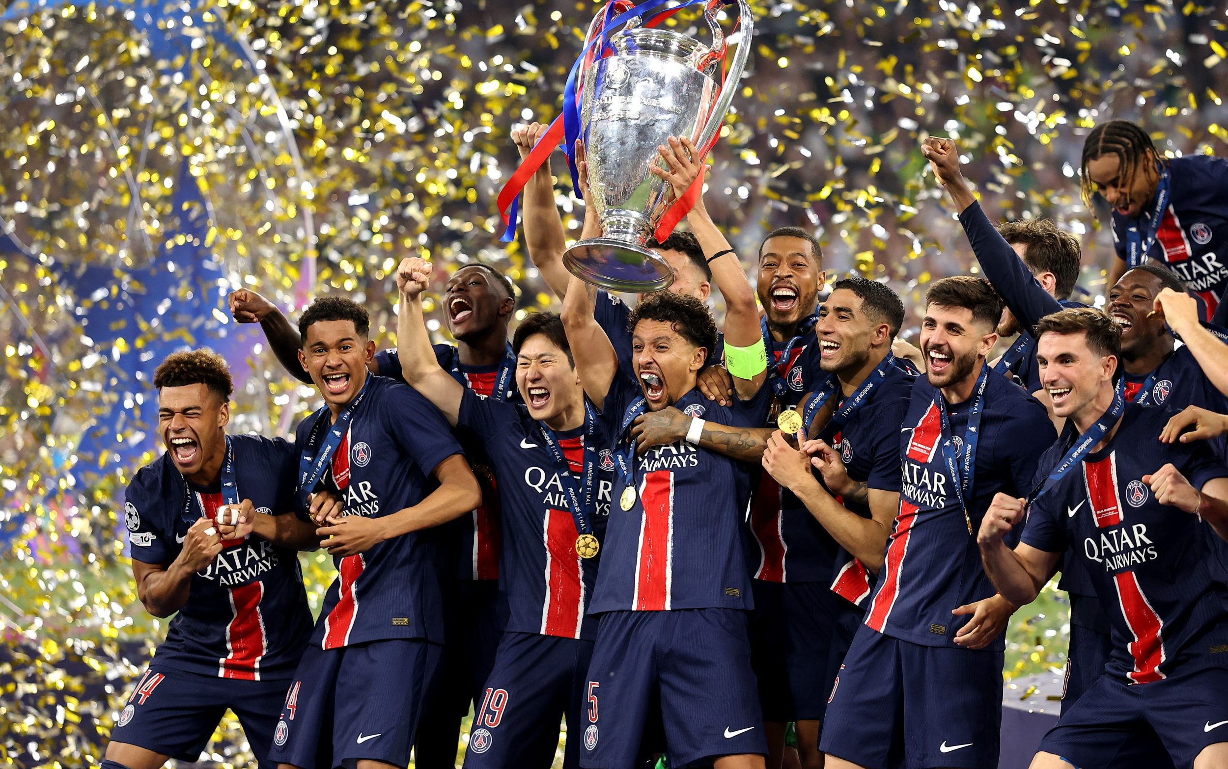 Paris St-Germain are the reigning champions - Getty Images/Maja Hitij