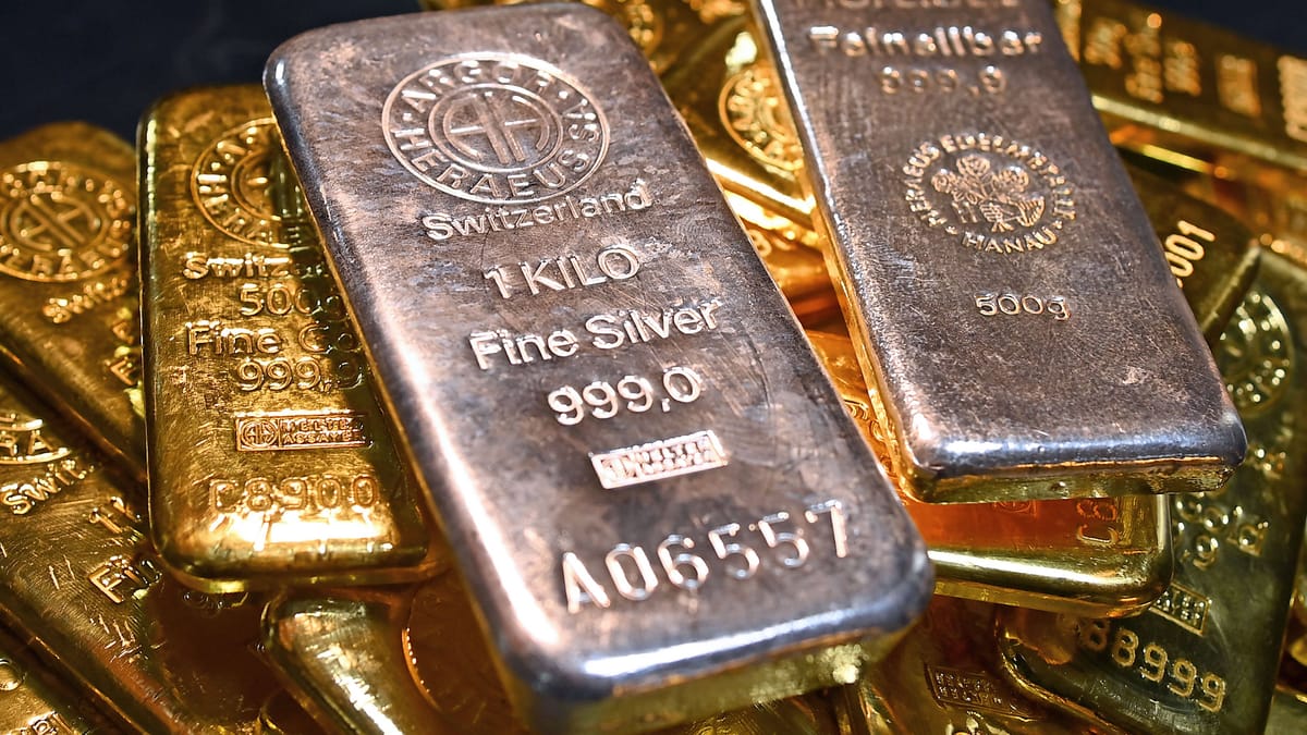 Gold und Silber können auch mal fallen