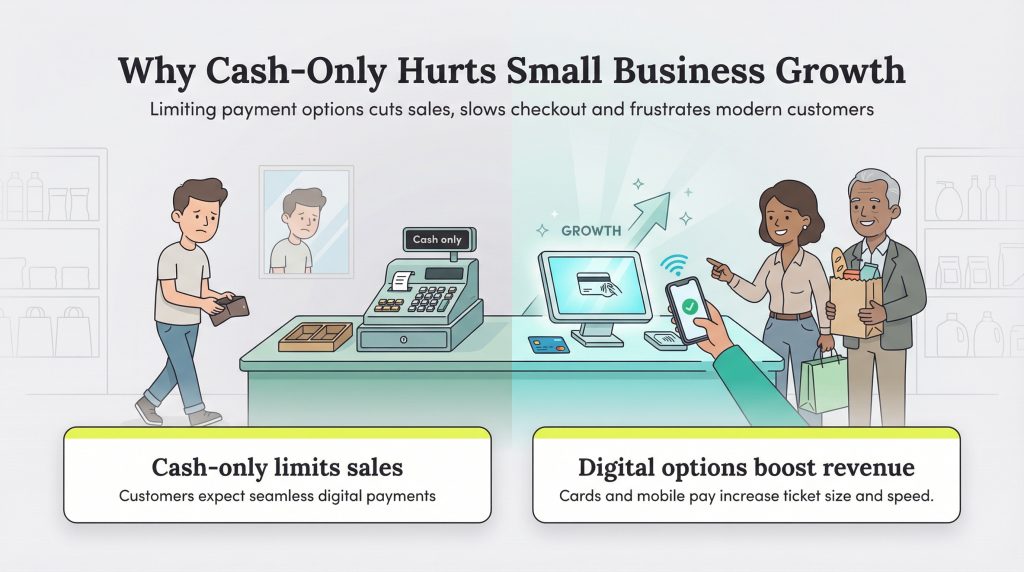8 reasons why the cash-only model doesn’t work for small businesses