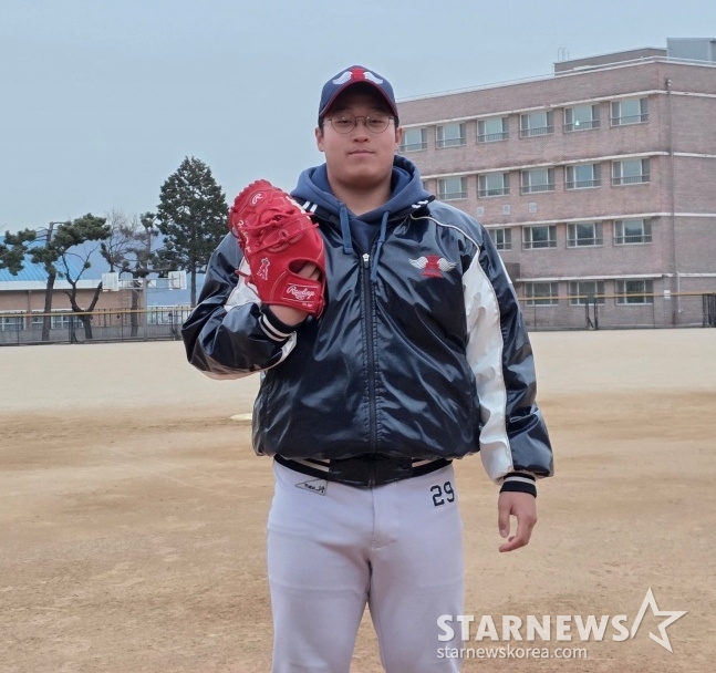 삼성 3R 신인이 '벌써' 롤모델? ML도 주목한 '좌완 152㎞' 마산고 이윤성 