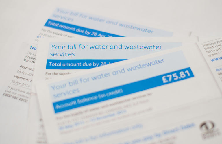 How much your water bill will go up in April – check the rises in your area