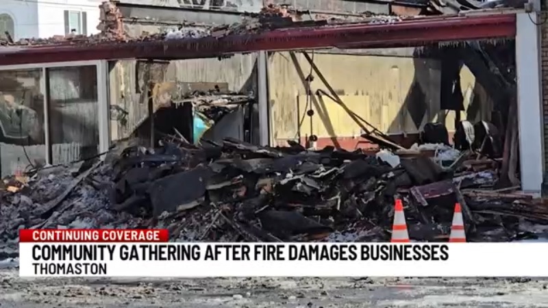 Community shows support to longtime restaurant owner after fire damages ...