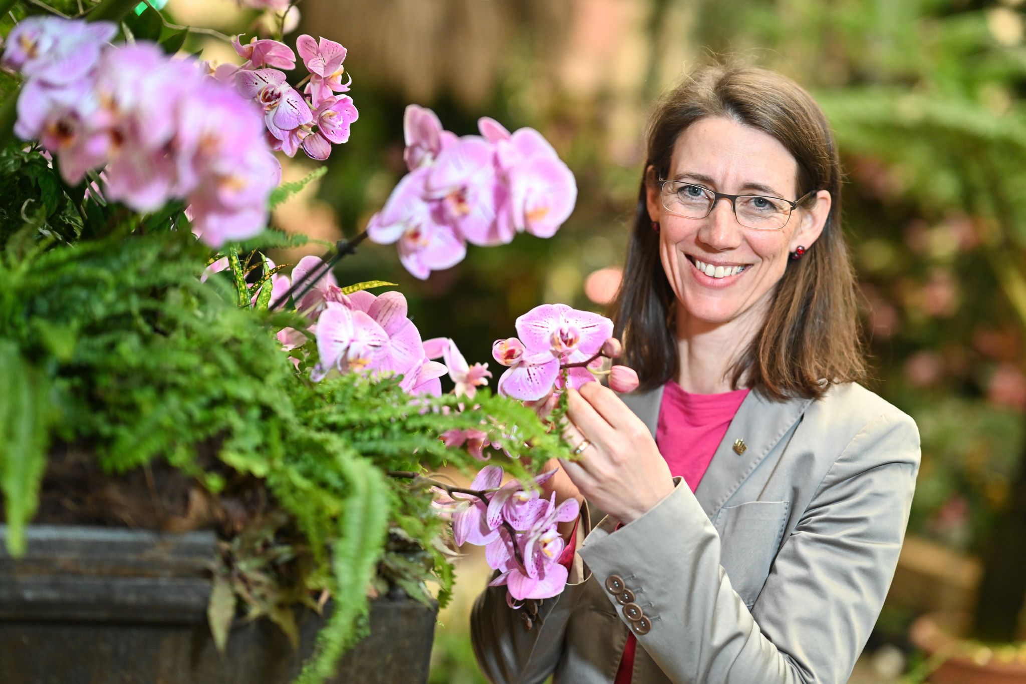 Bettina Gräfin Bernadotte berät Bundesregierung