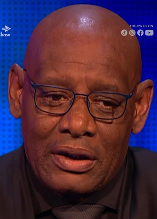 The Chase’s Shaun Wallace was left ‘speechless’ following a cheeky remark from a recent contestant on the show. Pic: TikTok/ The Chase