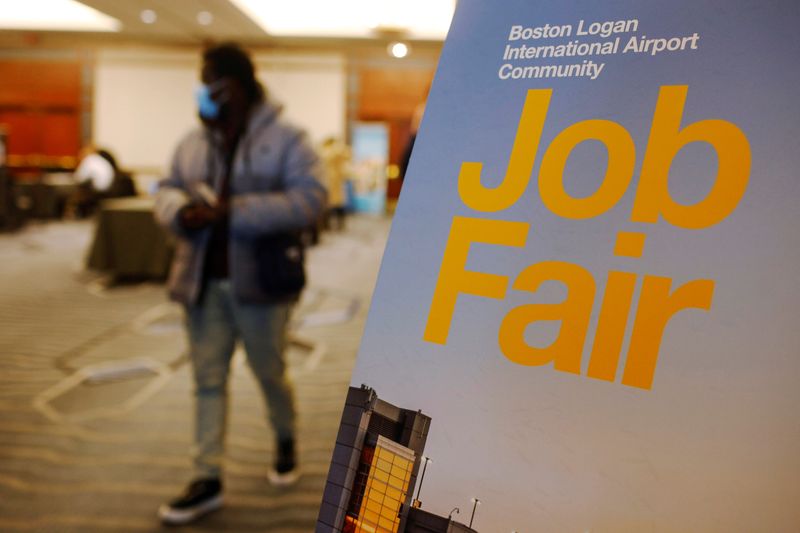 US weekly jobless claims fall; trade deficit widens by the most in nearly 34 years<br>