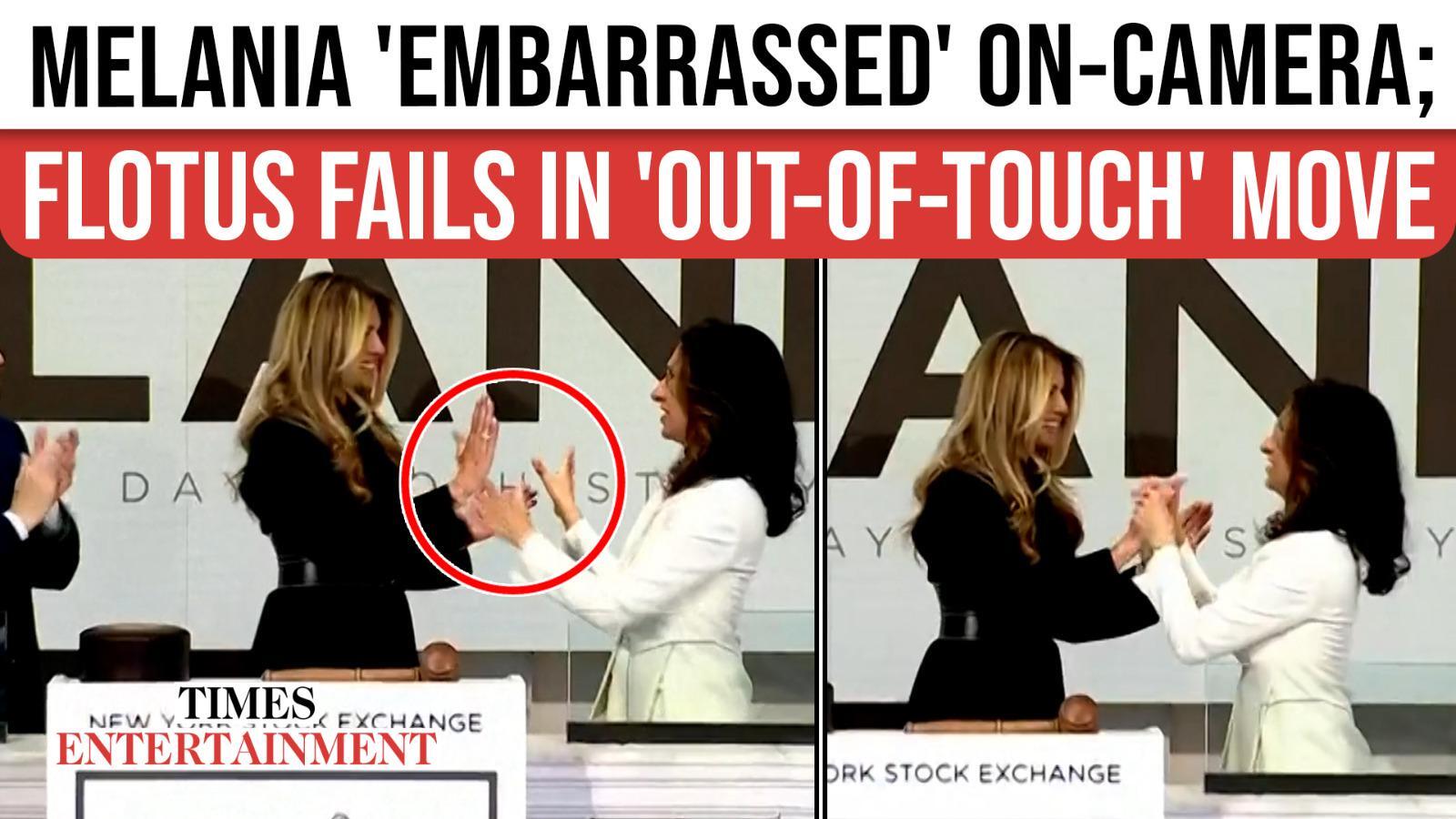 Melania Trump's 'awkward' NYSE moment undercuts her 75M documentary