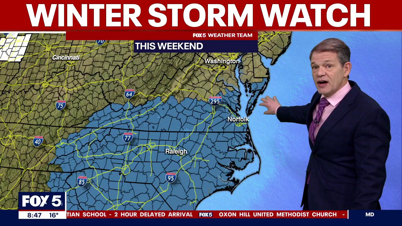 Winter storm watch issued for Maryland beaches