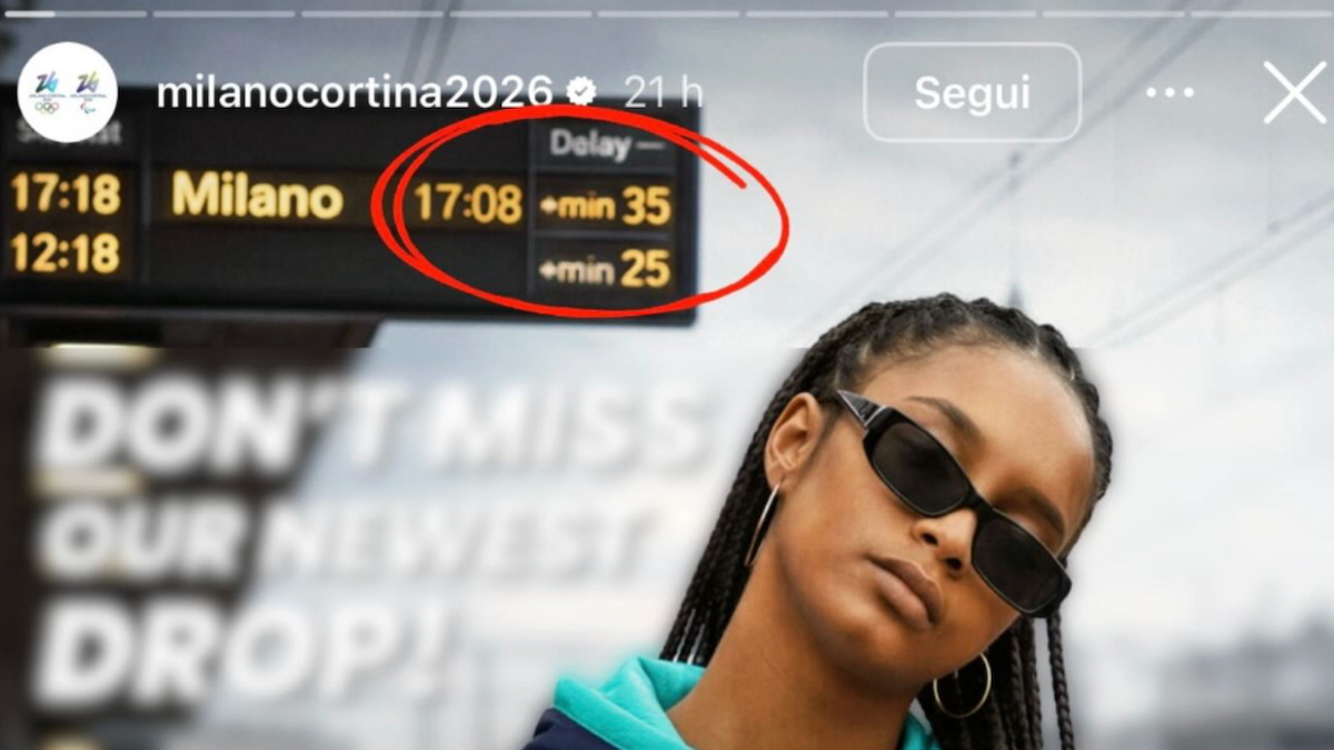 L’epic fail sui treni in ritardo per MilanoCortina, sui social parte