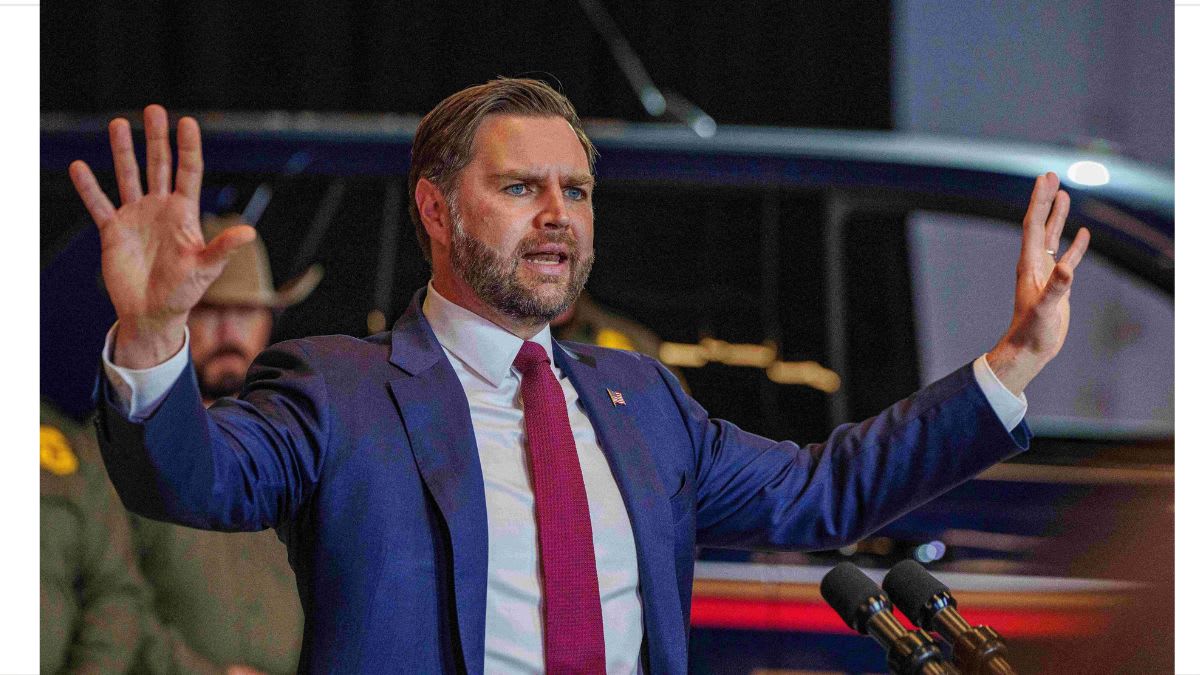 VP J.D. Vance is under fire for foul comments directed at a disabled war hero senator. (ZUMAPRESS.com/MEGA)