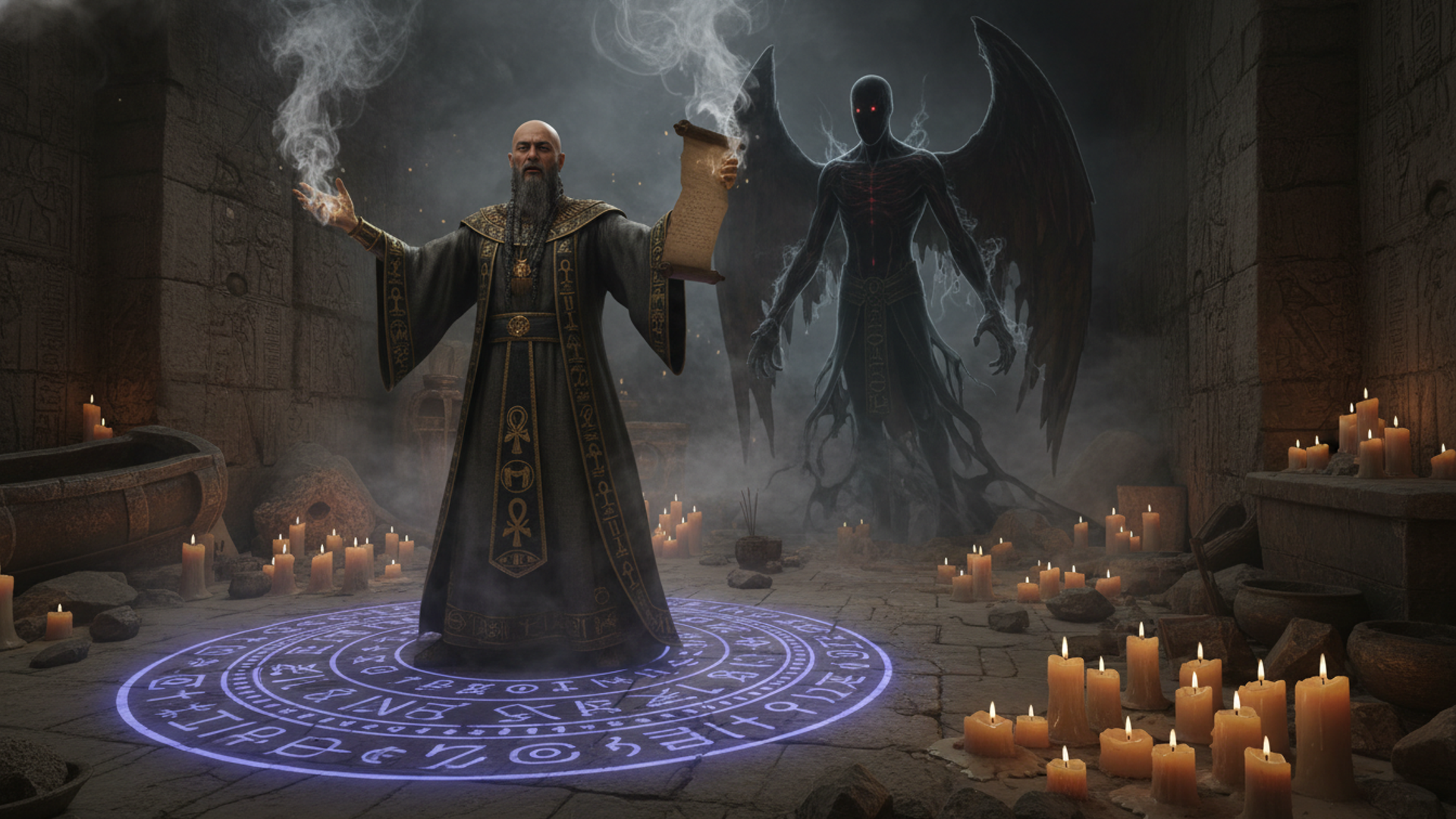 Four ancient Roman Egyptian methods to summon demons magic, rituals ...