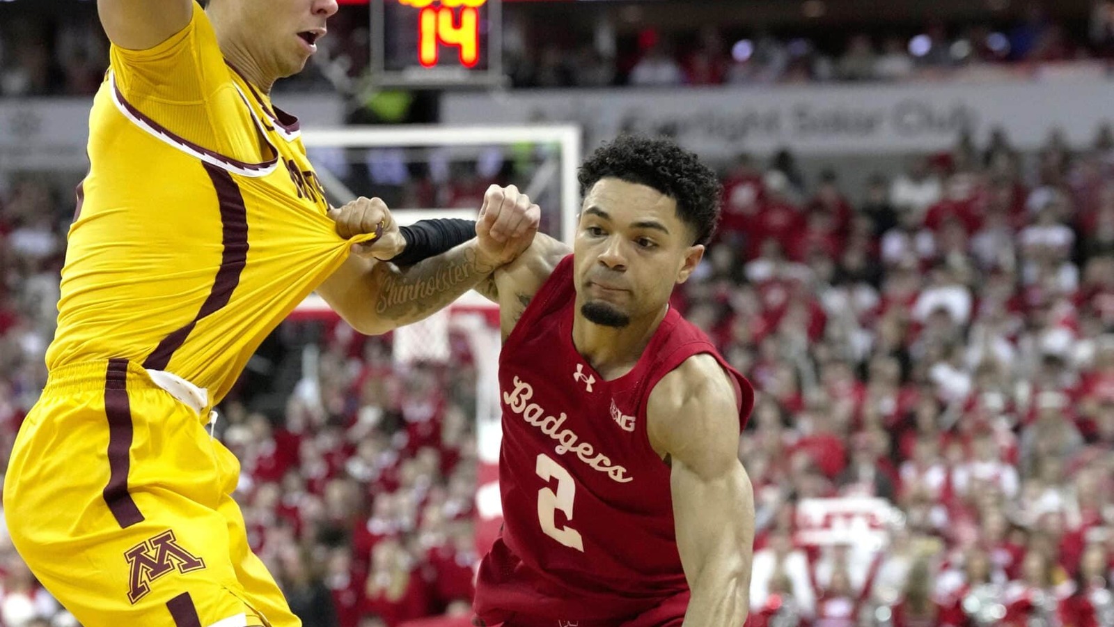 Wisconsin Badgers make history in crazy comeback 67-63 win against ...