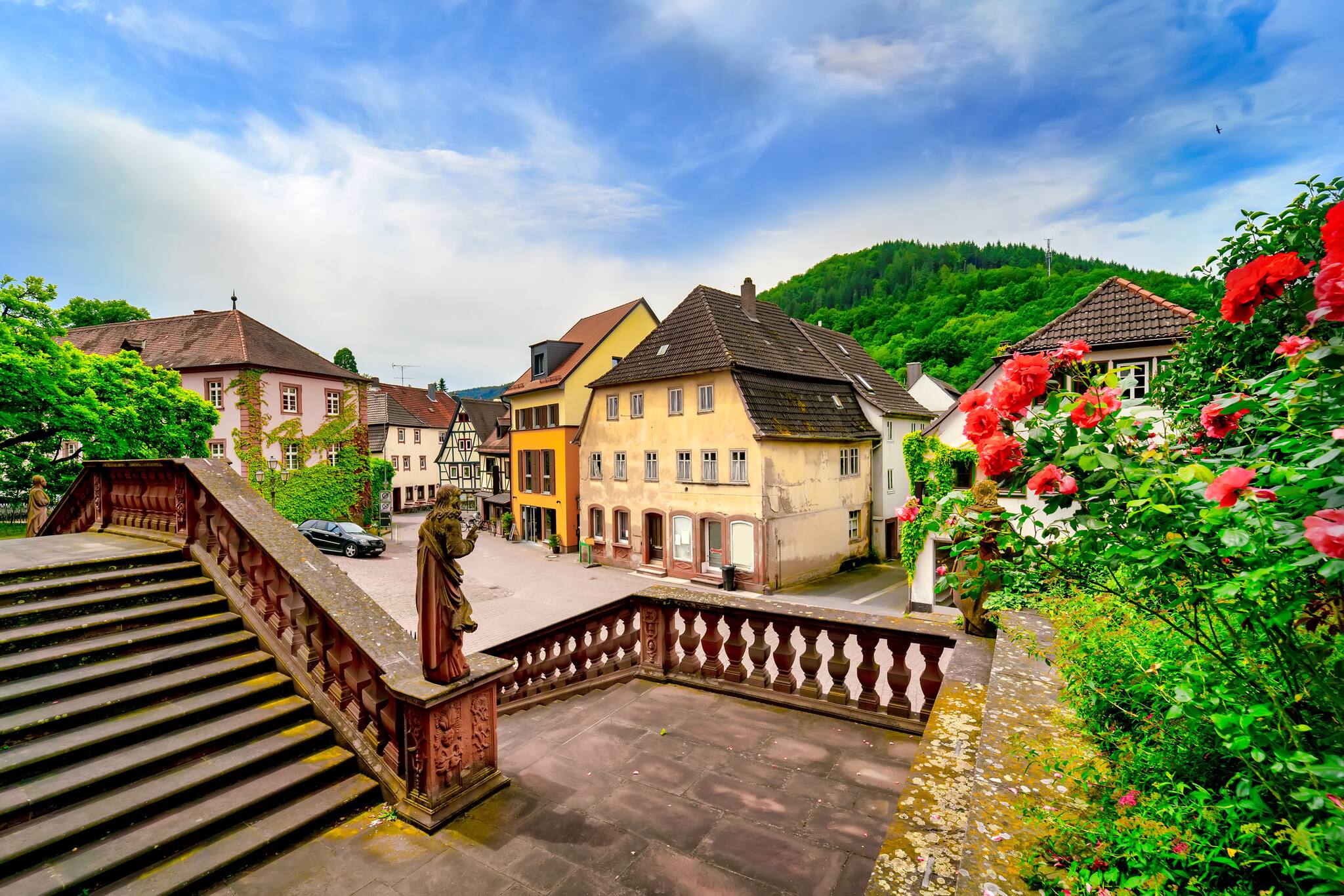 Amorbach zählt zu den schönsten Kleinstädten in Bayern