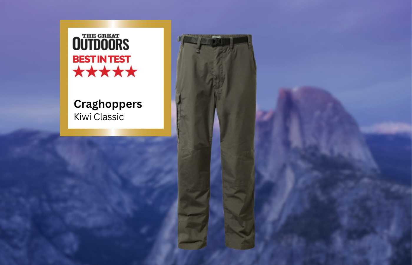 CRAGHOPPERS Kiwi thermische broek voor heren
