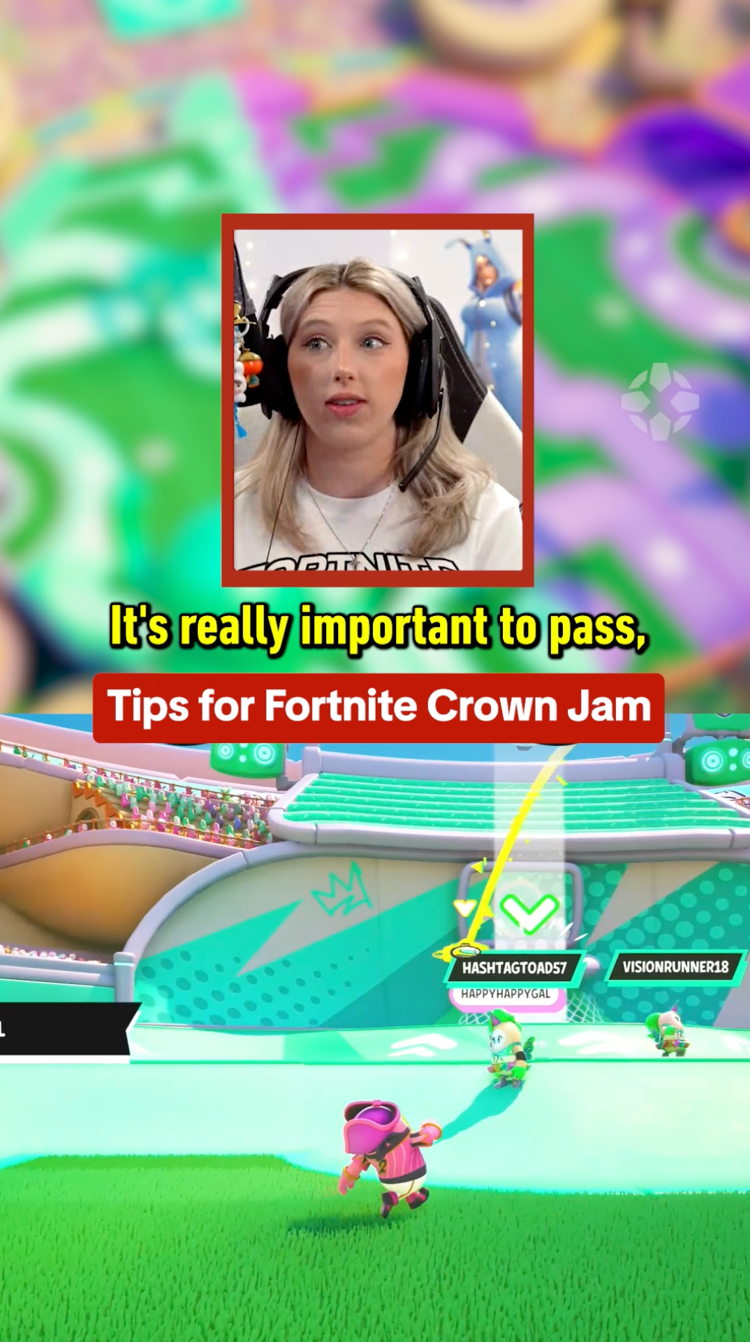 Fortnite Fall Guys Crown Jam mode tips