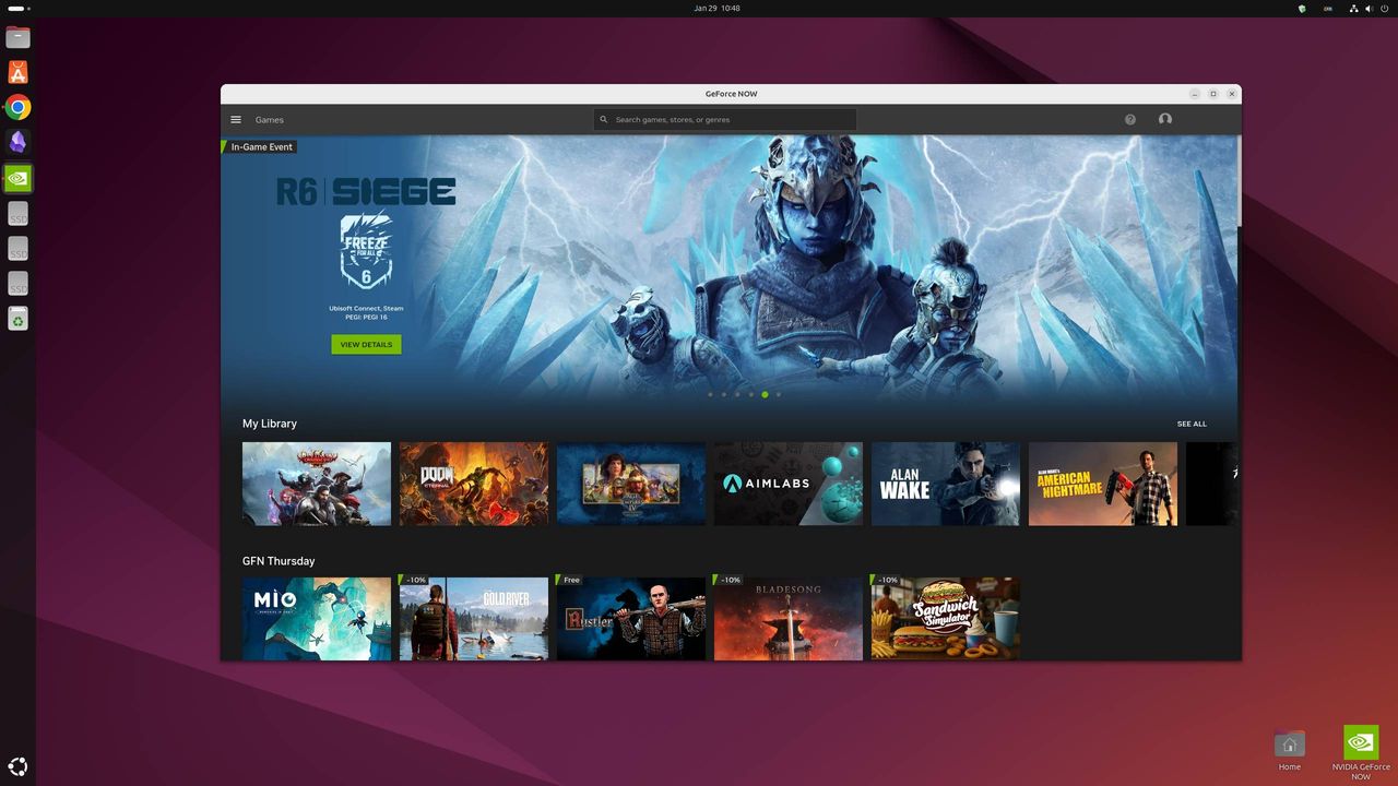 Nvidia GeForce Now is officially on Linux and I can confirm it works ...