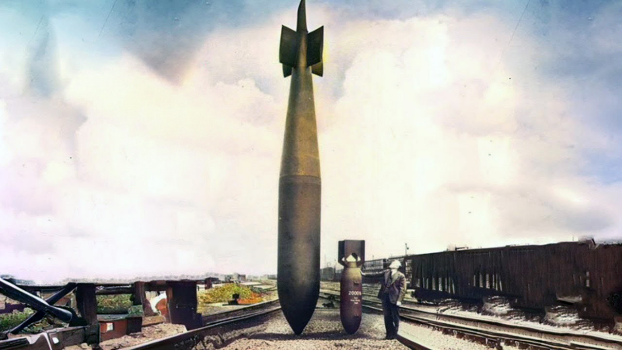 The WW2 super bomb that shook targets from underground
