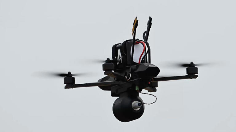 Video: Pentagon’s drone swarm test shows one operator striking three ...