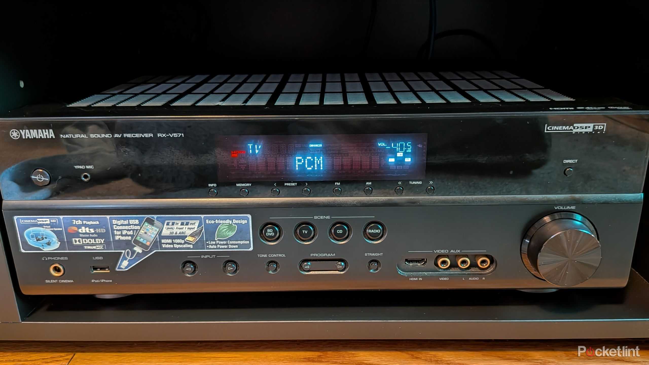 A used Yahama 7.1 receiver.