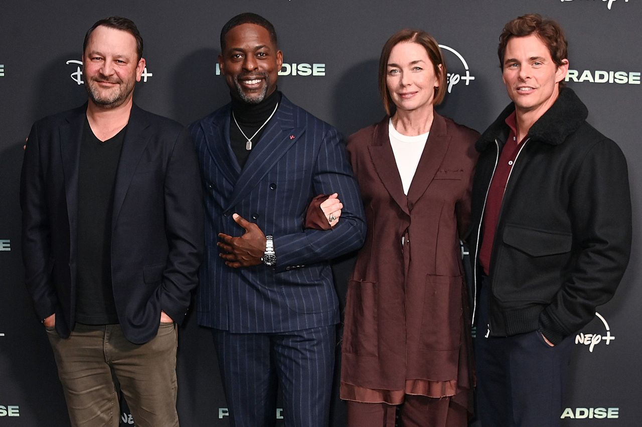 Dan Fogelman, Sterling K. Brown, Julianne Nicholson and James Marsden attend Disney+ screening of 'Paradise' on January 30, 2025 in London, England Dave Benett/Dave Benett/Getty