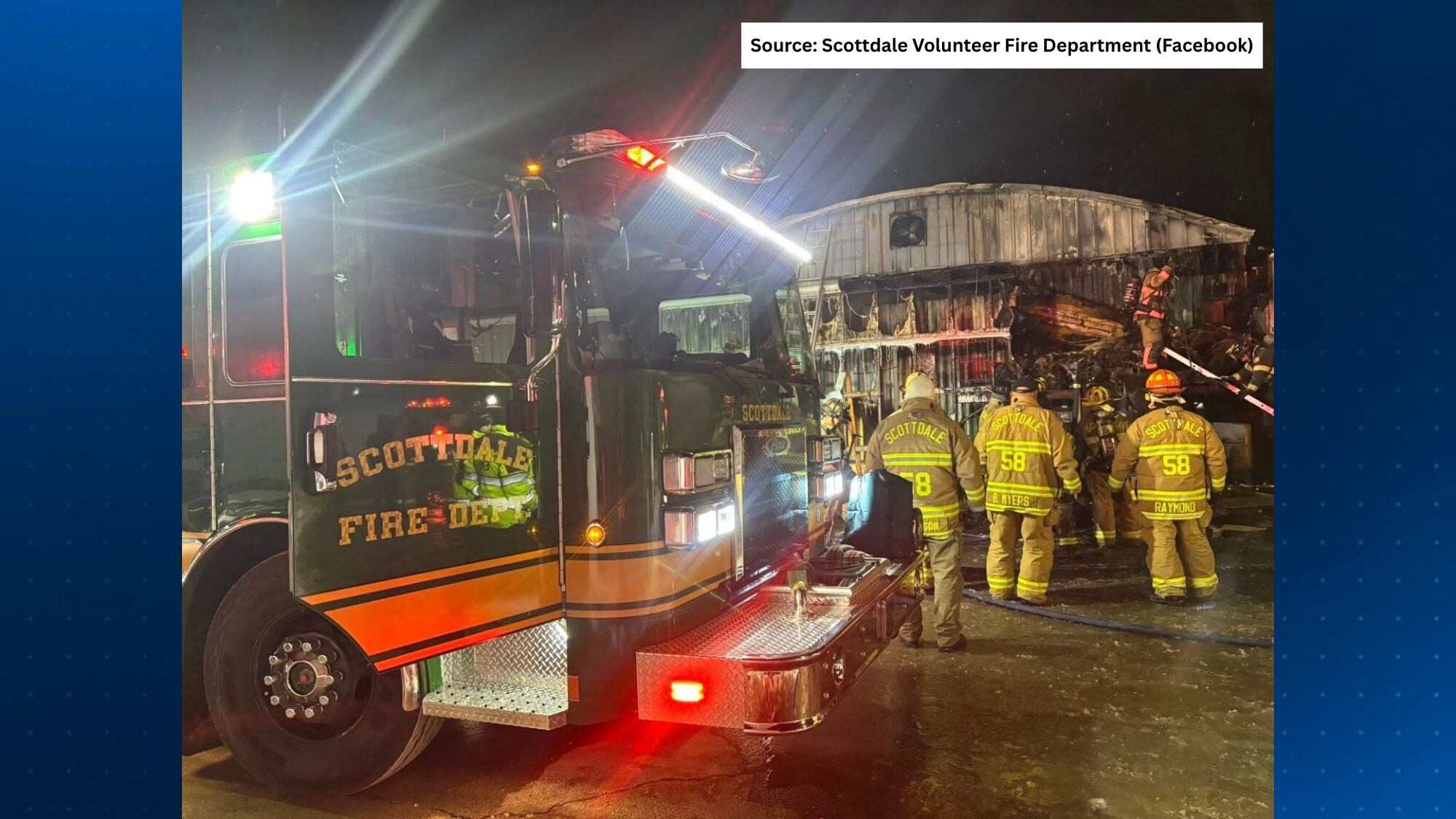 Overnight fire damages commercial building in Westmoreland County